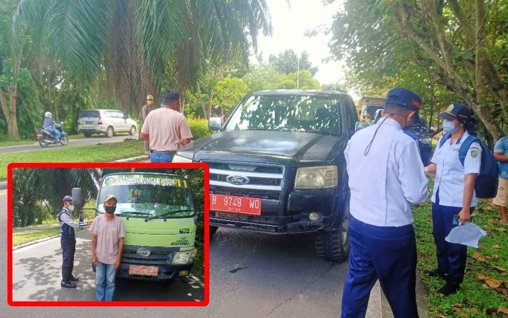 KIR Mati, 2 Mobil Dinas di Palangka Raya ini Terjaring Razia