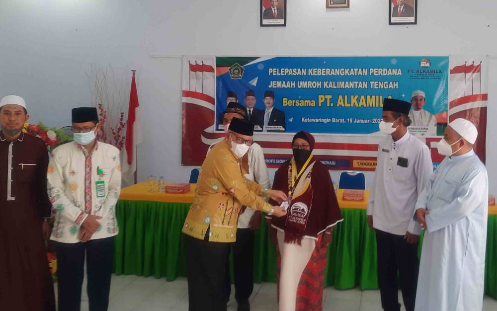 46 Jamaah Asal Kobar Berangkat Umrah Perdana