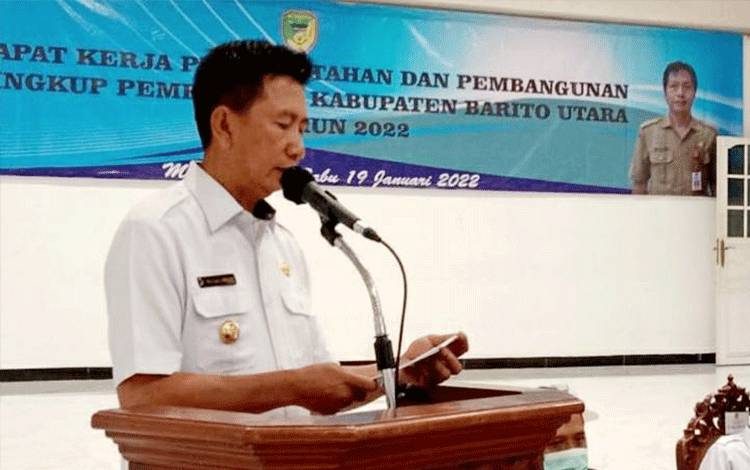 Bupati Barito Utara: Perangkat Daerah Jangan Hanya Mengejar Penyerapan Anggaran
