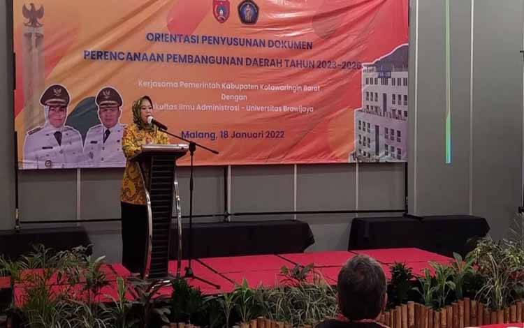 Pemkab Kobar Gelar Orientasi Penyusunan Perencanaan Pembangunan 2023-2026 di Malang