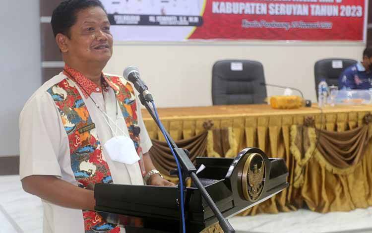 Ini Harapan Sekda Seruyan saat Buka Forum Konsultasi Publik