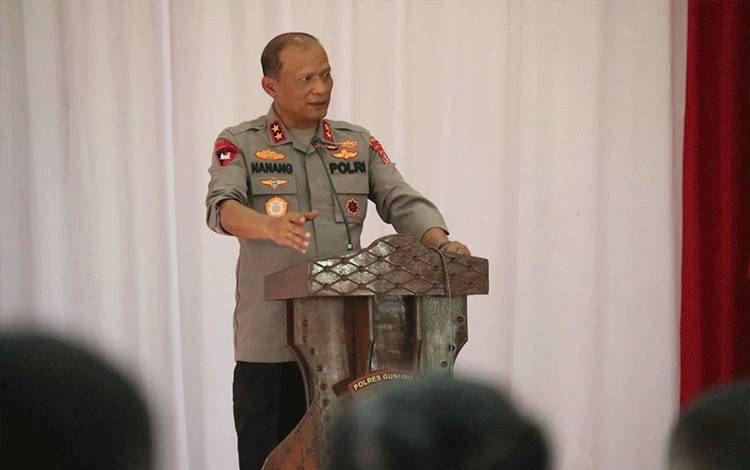 Kapolda Kalteng Beri Peringatan Anggotanya untuk Tidak Terseret Kasus Narkoba