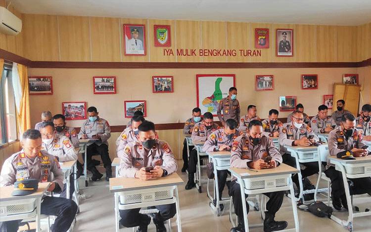 Puluhan Perwira Ikuti Pelatihan Kepemimpinan di SPN Polda Kalteng