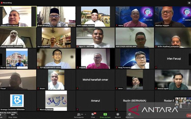 ISWAMI Doa Bersama Daring untuk Mahathir