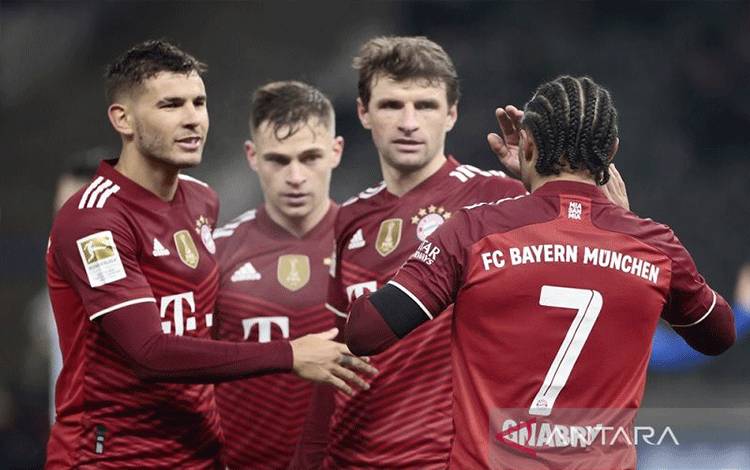 Bayern Restorasi Keunggulan di Puncak Selepas Bekuk Hertha Berlin