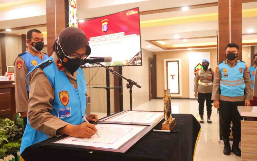 384 Anggota Polda Kalteng Ikuti Seleksi Pendidikan SIP