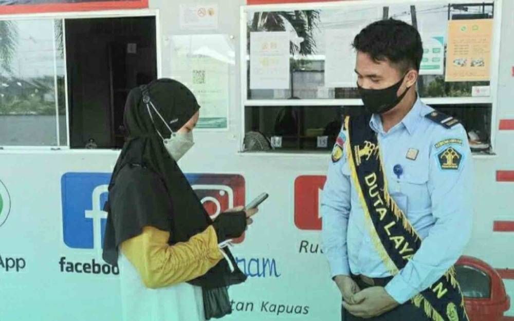 Duta Layanan Rutan Kuala Kapuas Survei Indeks Kepuasan Masyarakat