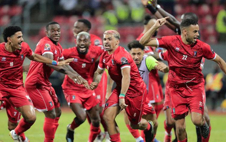 Menang Adu Penalti, Tim Kejutan Guinea Ekuatorial ke Perempatfinal