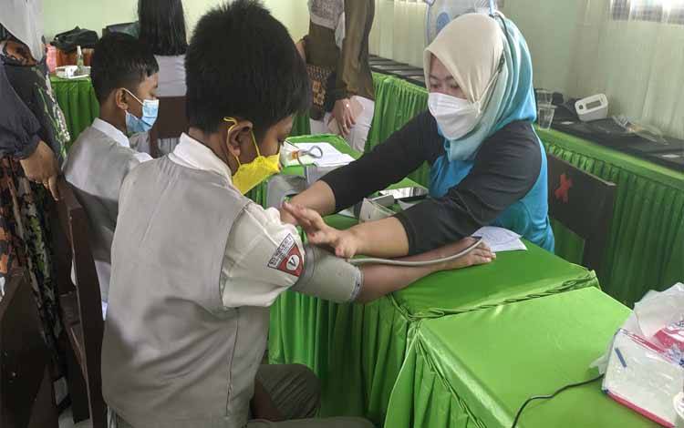 Vaksinasi Anak di Kotim Capai 7.402 Orang