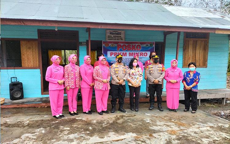 Polsek Gunung Bintang Awai Terus Optimalkan Kampung Tangguh