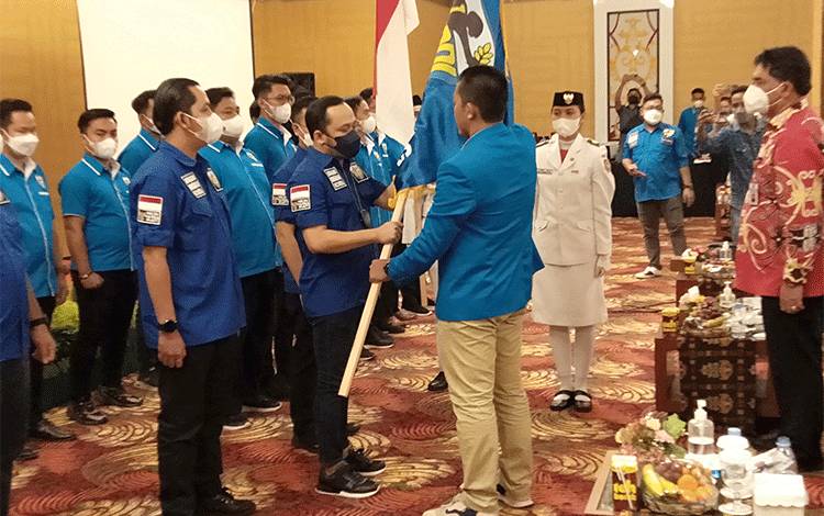 Pengurus DPD KNPI Kalteng Periode 2021-2024 Dilantik