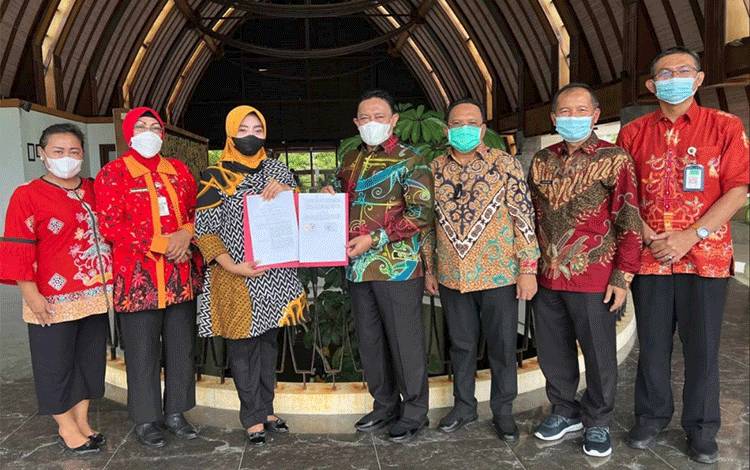 Pemprov Kalteng Jalin Kerja Sama dengan Pemprov Jateng