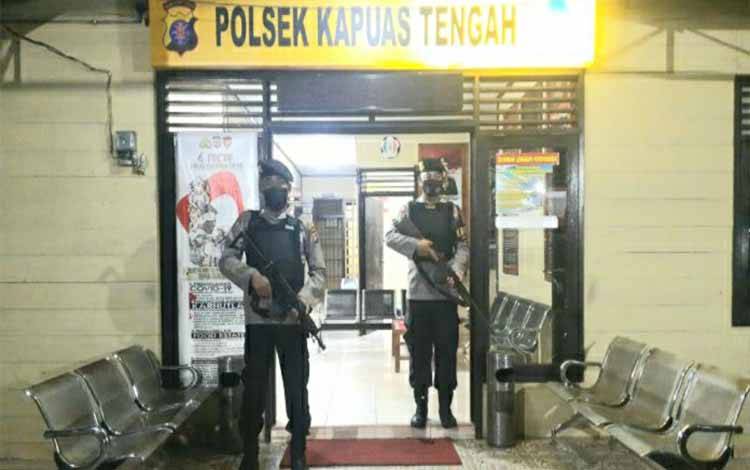 Polsek Kapuas Tengah Terus Tingkatkan Keamanan Mako