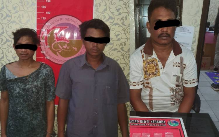 Lagi-Lagi Polisi Ringkus 3 Pengedar Sabu di Sampit