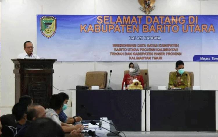 Sinkronisasi Tata Batas, Pemkab Paser Kunker ke Barito Utara