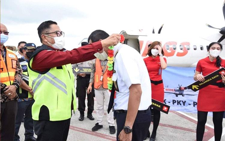Pemprov Apresiasi Hadirnya Penerbangan Wing Air Rute Pontianak-Palangka Raya