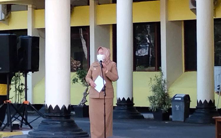 Bupati Ajak ASN Kobar Jadi Pelopor Disiplin Protokol Kesehatan
