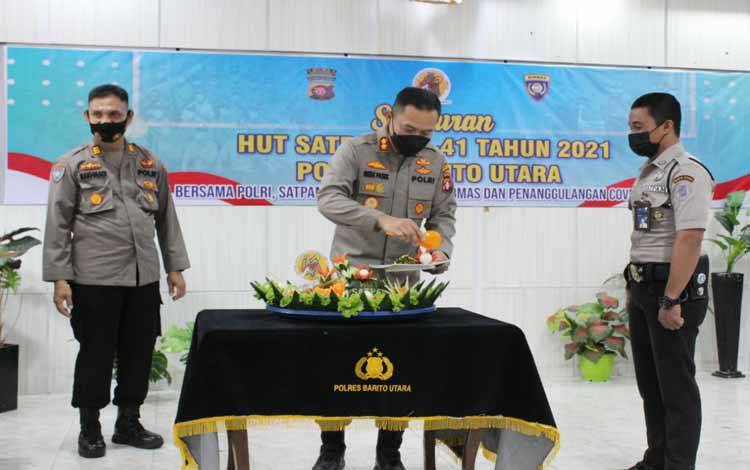 Polres Barito Utara Gelar Syukuran HUT Satpam ke 41