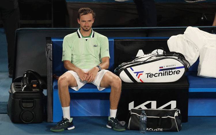 Medvedev Kecewa pada Minimnya Dukungan saat Final Australian Open