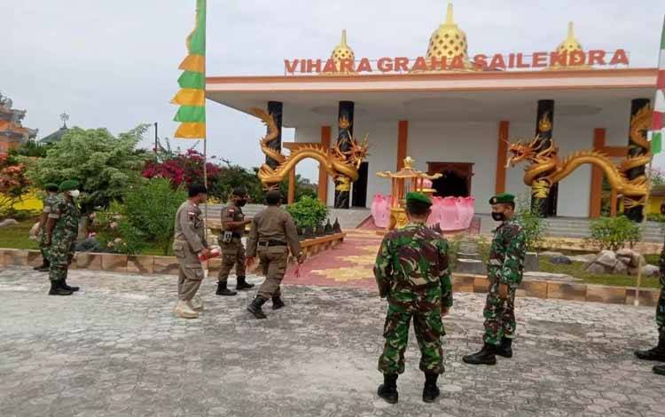 Perayaan Tahun Baru Imlek, Kodim Pangkalan Kawal Pengamanan di Vihara dan Klenteng