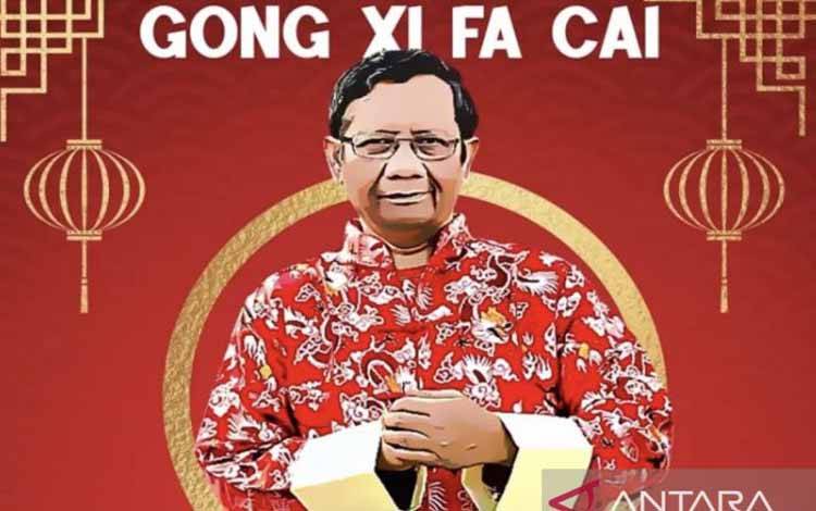 Menko Polhukam Ajak Masyarakat Jadikan Imlek Momentum Jaga Perdamaian