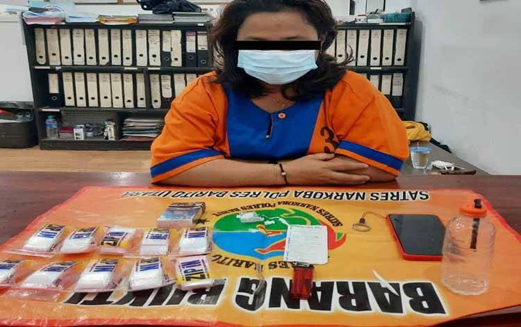 Jadi Pengedar Sabu, IRT di Muara Teweh Ini Ditangkap
