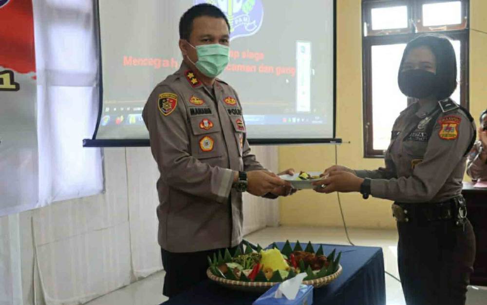 Momen HUT Satpam ke 41, Kapolres Kapuas : Bersama Polri Jaga Kamtibmas dan Cegah Covid-19