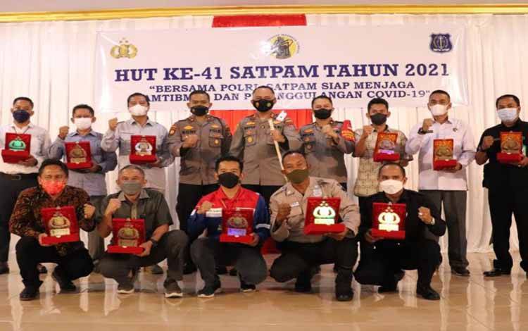 HUT Satpam ke 41, Kapolres Kobar Berikan Pesan Ini