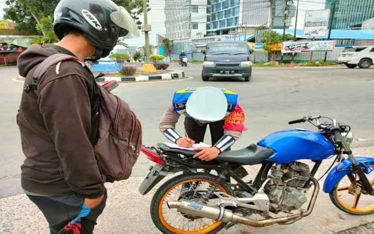 Tak Ada Toleransi Buat Pengguna Knalpot Brong di Kobar