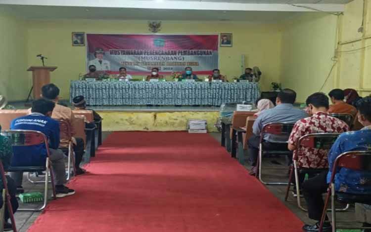 Ini Pesan Bupati Pulang Pisau saat Musrenbang Kecamatan Kahayan Hilir