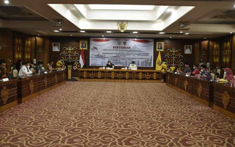 Pemprov Kalteng Terima Kunjungan DPD RI