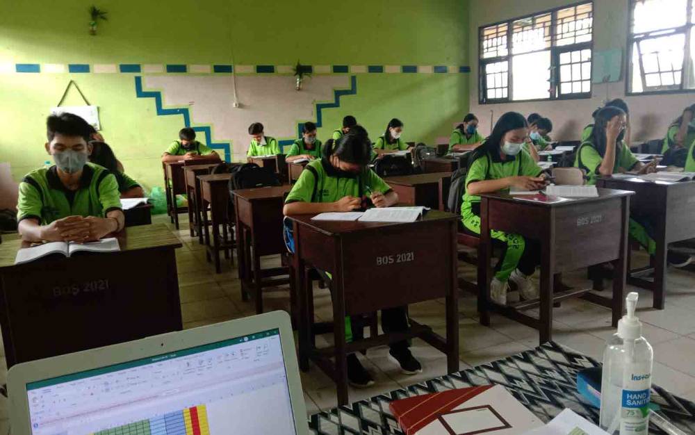 PTM di SMAN 1 Kurun Berjalan Kondusif