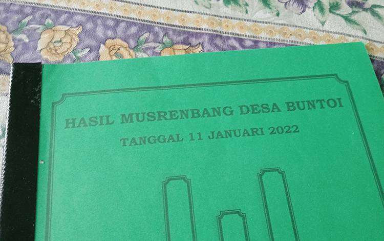 Desa Buntoi Rencanakan Pembangunan 2 Jembatan?