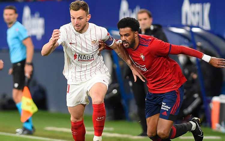 Diimbangi Osasuna, Sevilla Gagal Pangkas Jarak dari Real Madrid