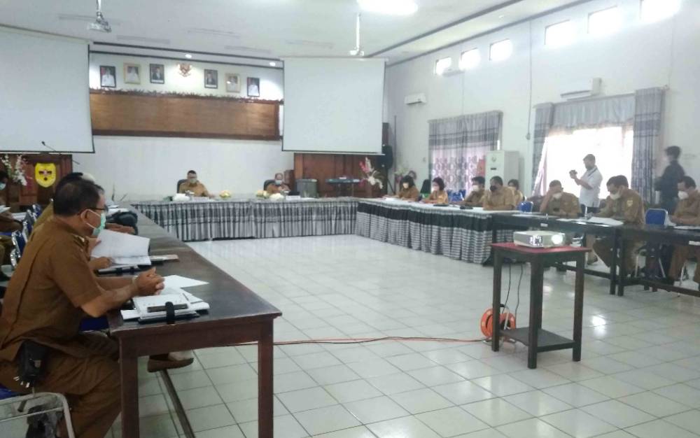 Pemkab Gunung Mas Gelar Rapat Pra-Musrenbang