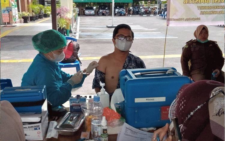 Pengadilan Negeri Palangka Raya Gelar Vaksinasi Booster