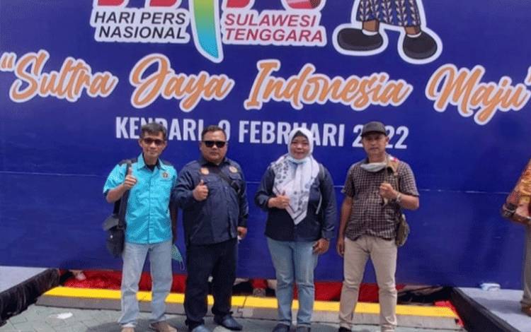 Anggota PWI Kobar Ikuti HPN 2022 di Kendari