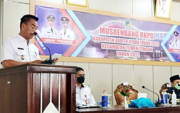 Wakil Bupati Barito Utara Perintahkan Camat agar Antisipasi Kerawanan dan Ancaman Karhutla