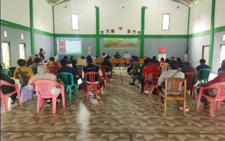Kejari Pulang Pisau Sosialisasi di Kawasan Food Estate