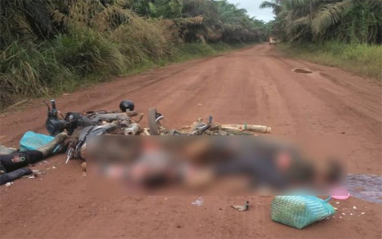 3 Orang Tewas Dalam Insiden Tabrakan Motor di Parenggean