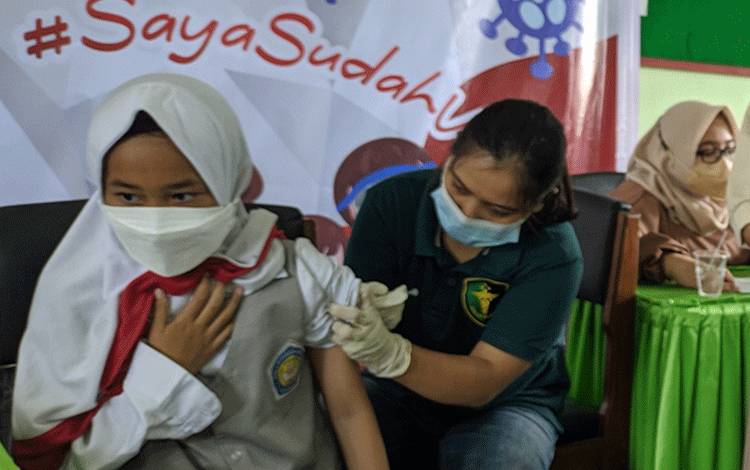 Pemkab Kotim Gencarkan Vaksinasi Anak Usia 6 hingga 11 Tahun