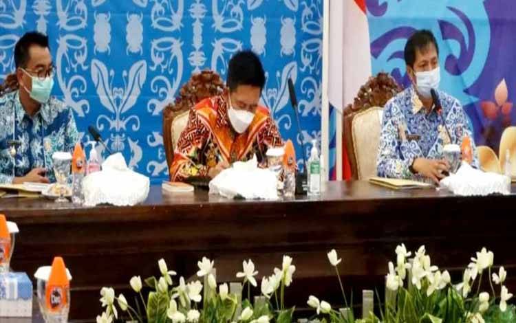 Covid-19 di Barito Utara kembali Meningkat, Bupati Pimpin Rapat Terbatas