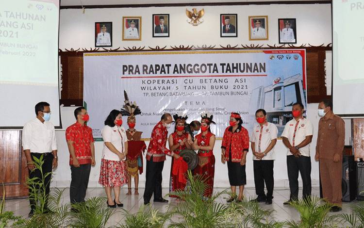 Pemkab Gunung Mas Buka Pra-RAT CU Betang Asi 2021