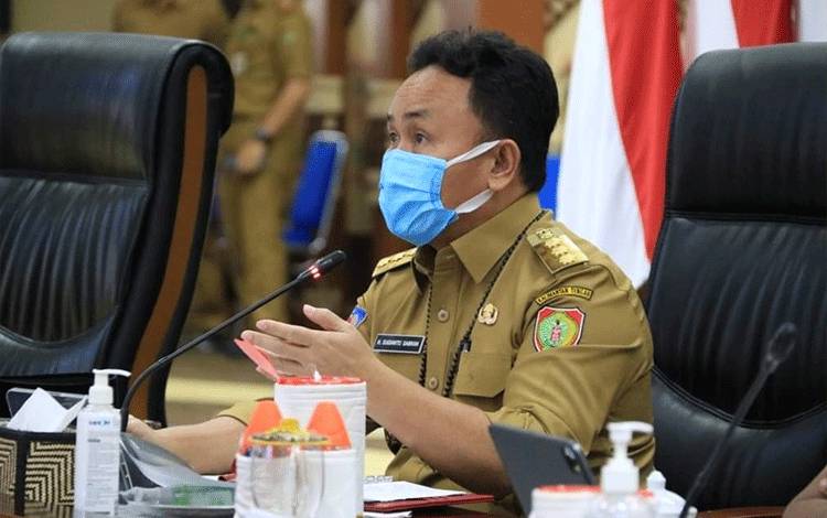 Gubernur Kalteng Minta Pencairan Anggaran Penanganan Covid-19 Dipercepat