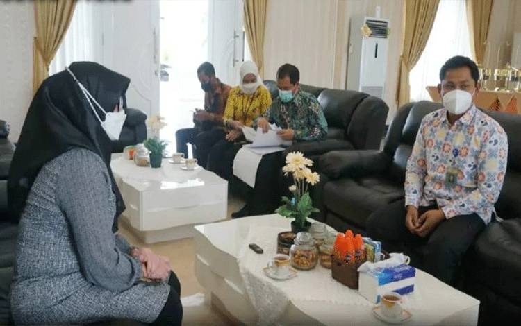TP PKK Barito Utara Trima Kunjungan Plt BKKBN Provinsi Kalteng