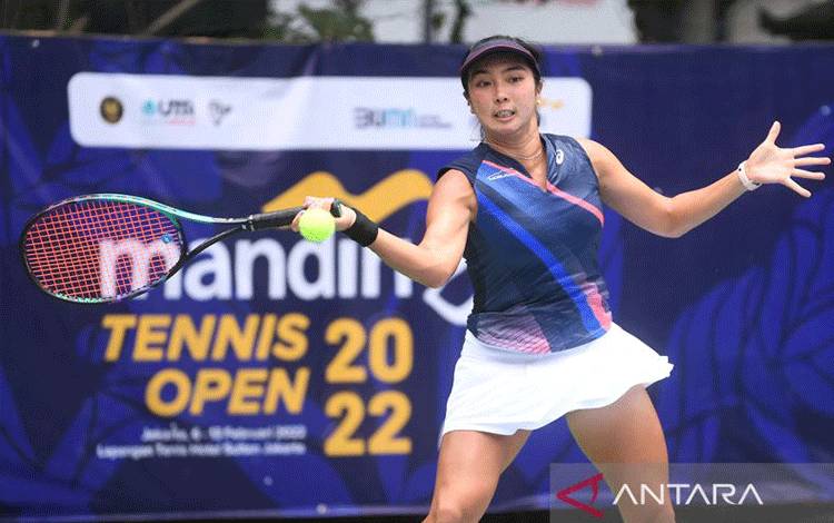 Tekuk Jessy, Aldila Bertemu Fadona di Final Mandiri Tennis Open 2022