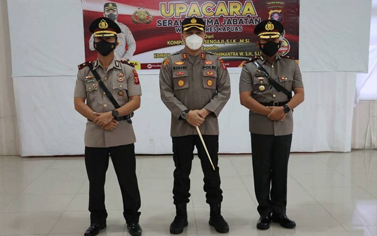 Ini Penekanan Kapolres Kapuas kepada Pejabat Baru Wakapolres