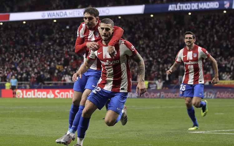 Atletico Madrid Menang Dramatis 4-3 atas Getafe