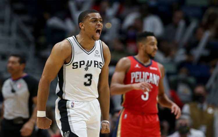 Spurs Tundukkan Pelicans 124-114