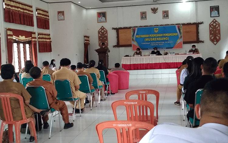 Ada 183 Usulan dari Musrenbang Kecamatan Tewah